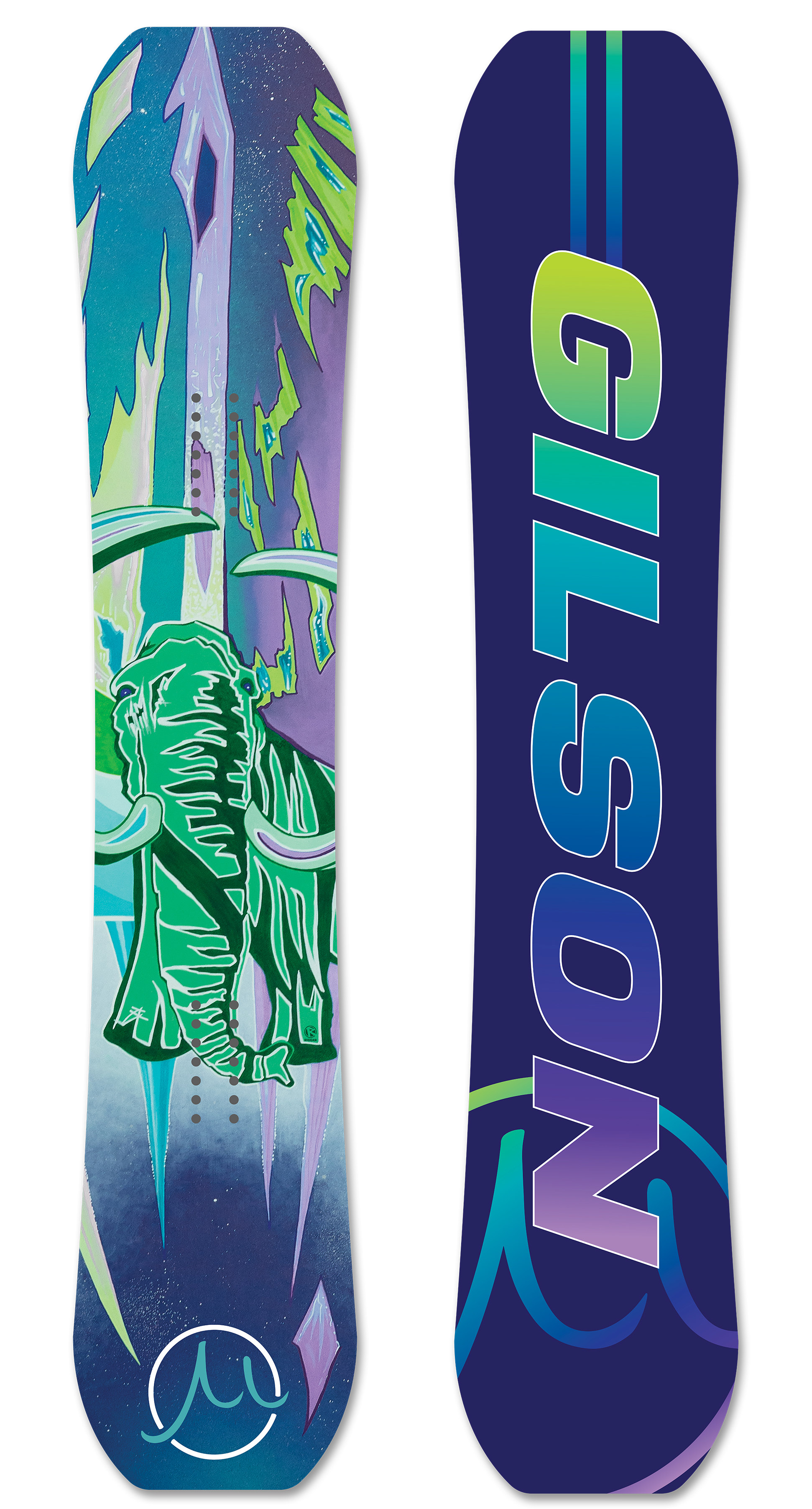 gilson transparent snowboard